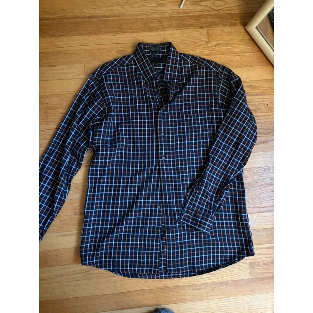 Viyella Cotton and Wool Sport Shirts l Bullock and Jones l Sz.L